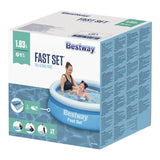 Piscina Bestway Redonda Fácil Armado 1.83MX51Cm Azul