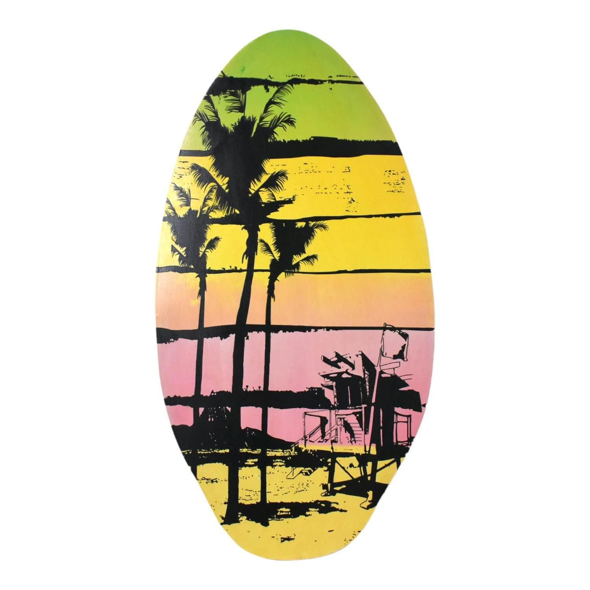Tabla de Skimboard Madera 37" 94x51x0.8cm Gamepower