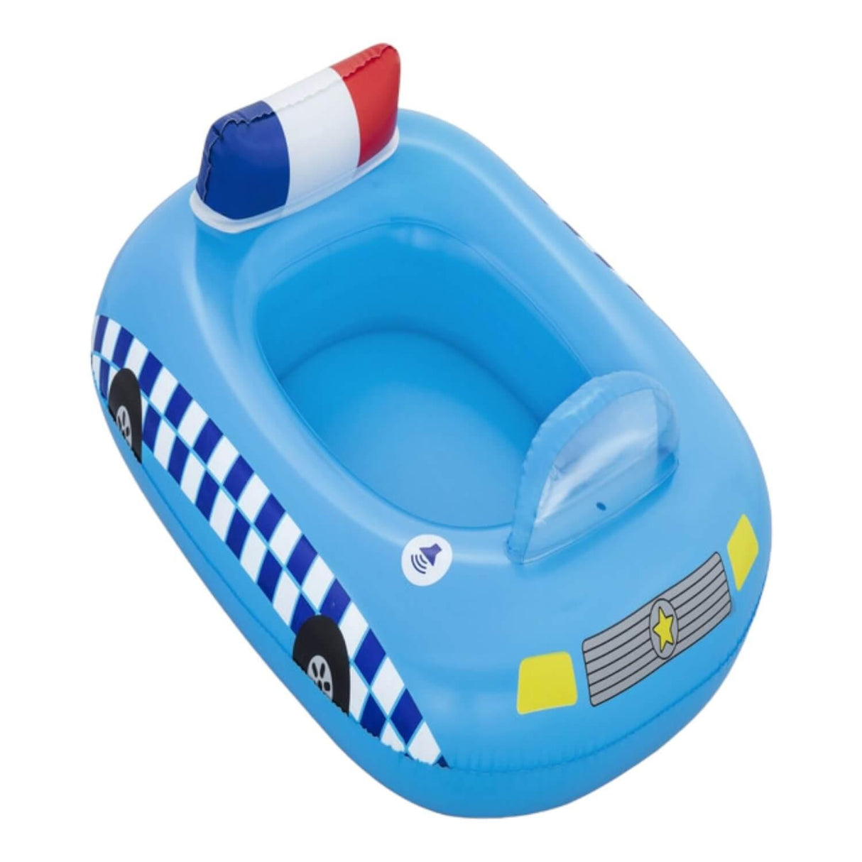 Bote Inflable Policia 104X60Cm para Niños 3-6 Años Bestway