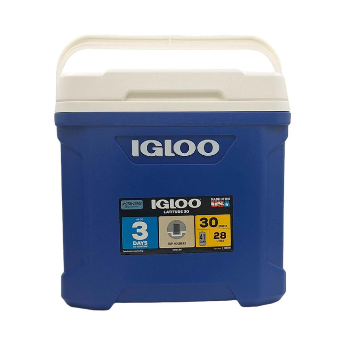 Cooler Nevera Hielera Latitude Azul 28 Litros Igloo