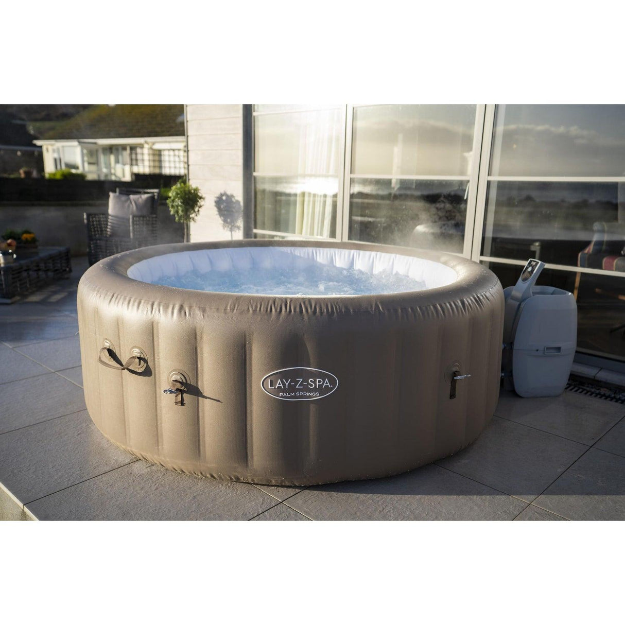 Hot Tub Spa Jacuzzi Inflable Palm Spring 6 Personas Bestway