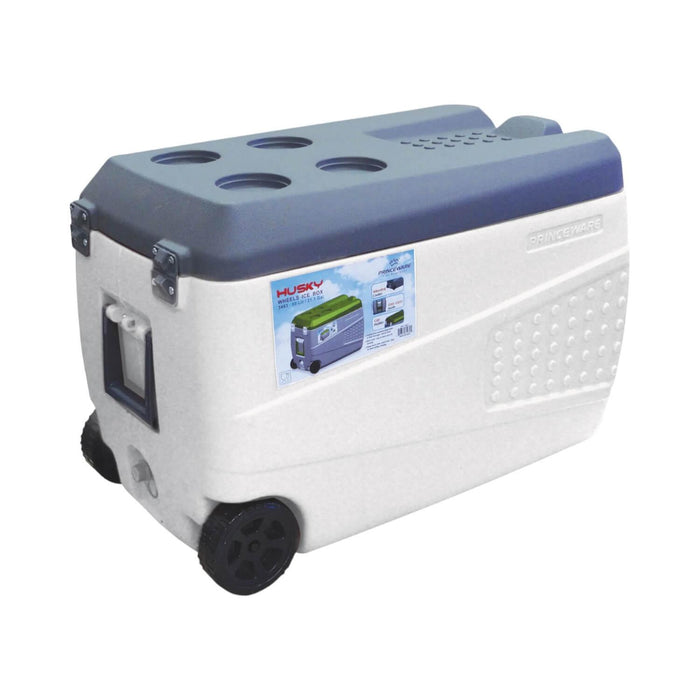 Cooler Roller Con Ruedas Husky 80 Litros Princeware