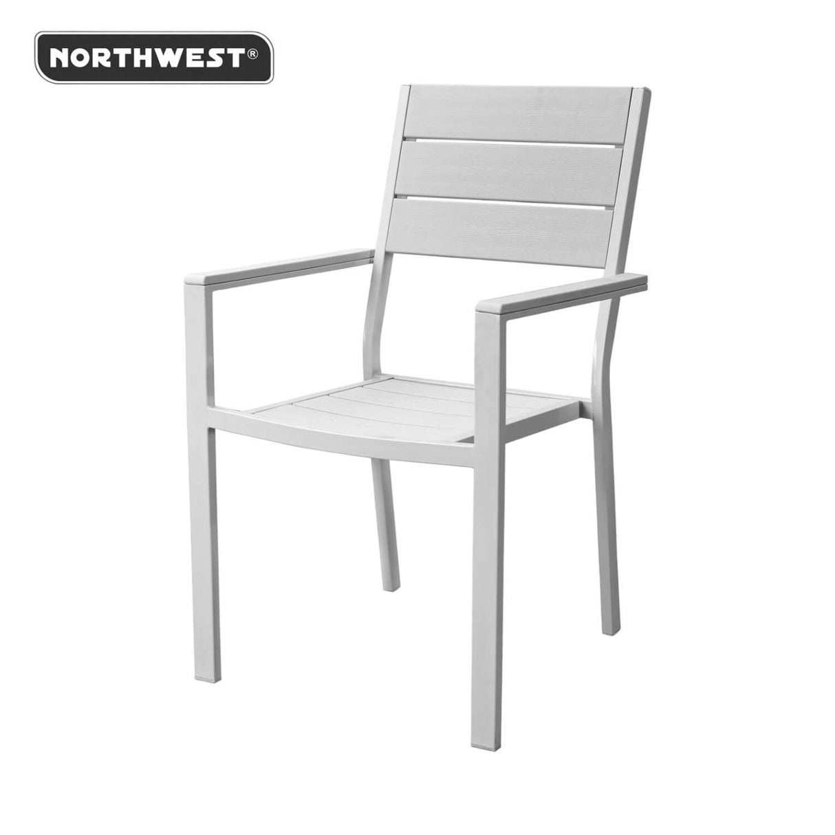 Silla Terraza con Brazos Polywood Impermeable Northwest