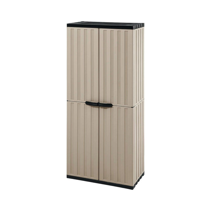 Armario Grande Starplast Multiuso Café 67.6x39x163.3 Rimax