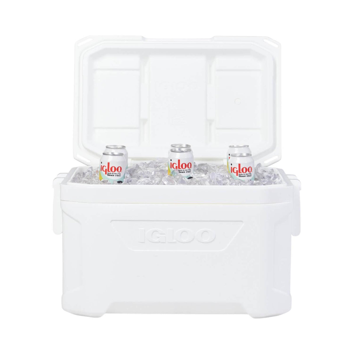 Cooler Nevera Hielera Marine Profile Blanco 47 Litros Igloo