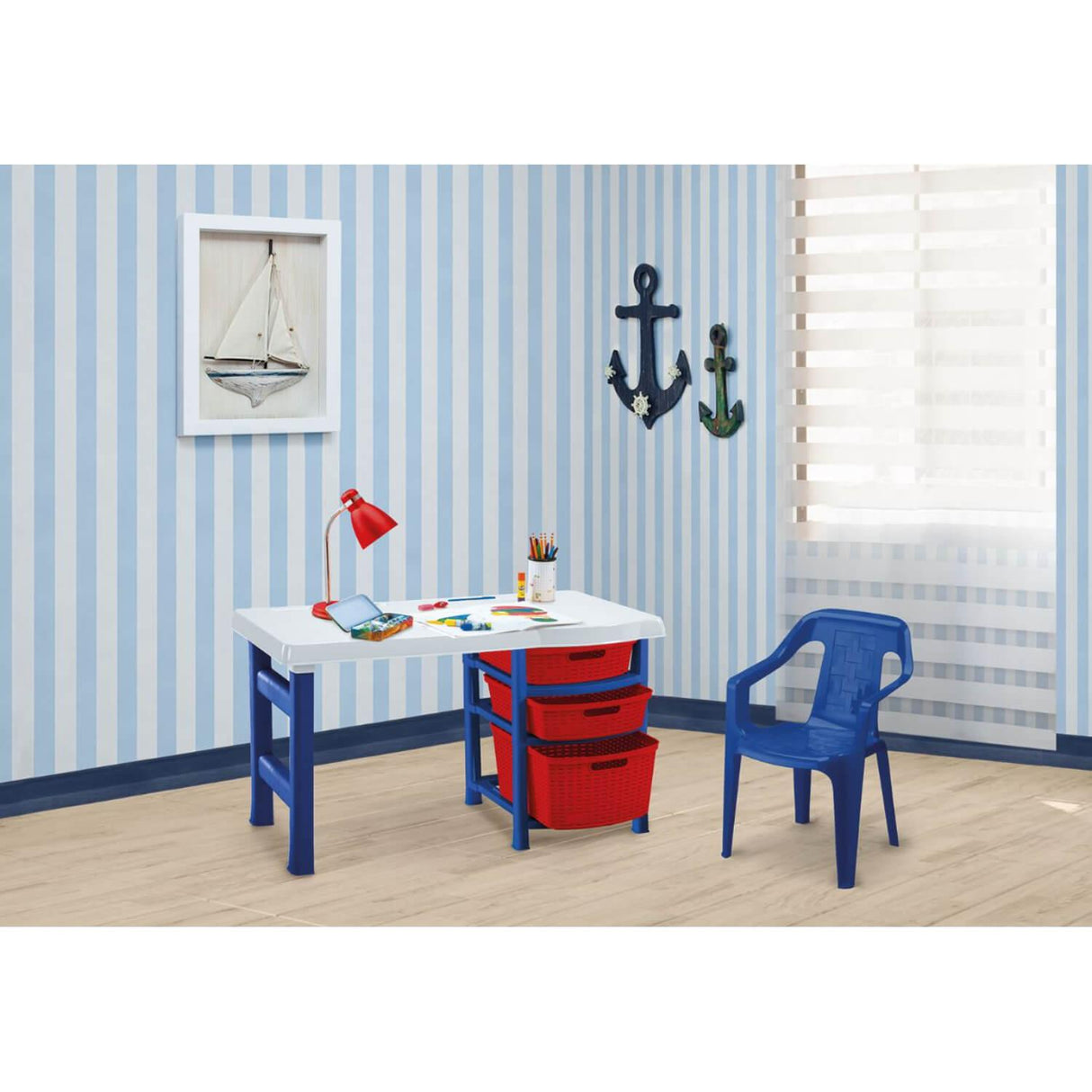 Mesa Escritorio Plastico para niños 50x88x50Cm Rimax