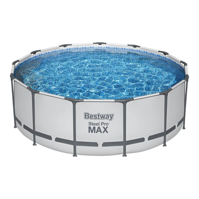 Piscina Bestway Redonda Steel ProMax Filtro+Acces 3.66X1.00M