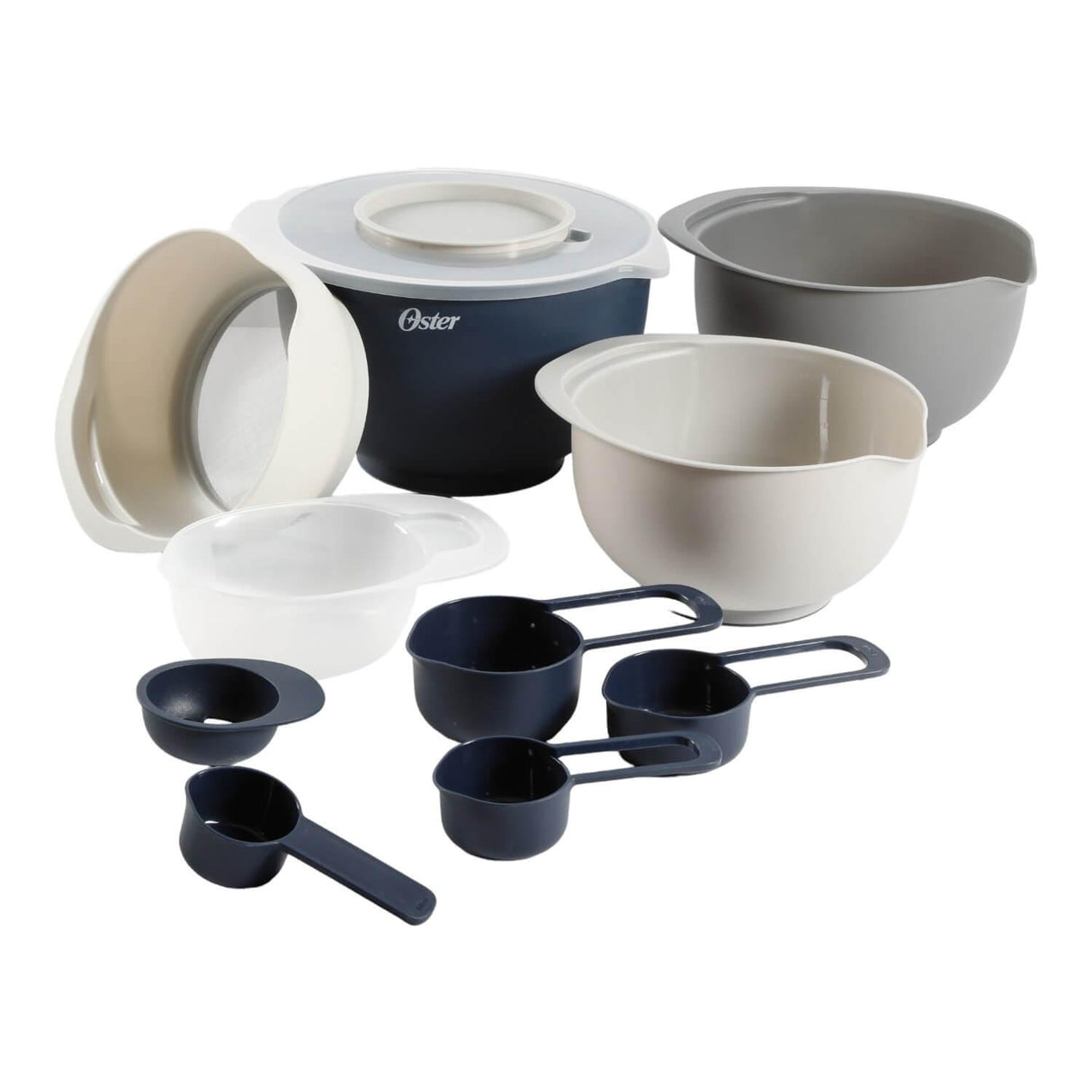 Set Para Hornear. Bowls Y Medidos Baker / 12 Piezas Oster