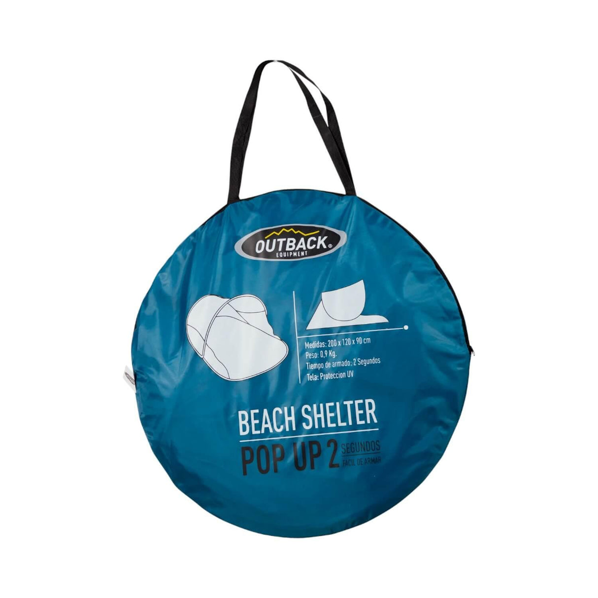 Carpa Outback Playa Pop Up Azul