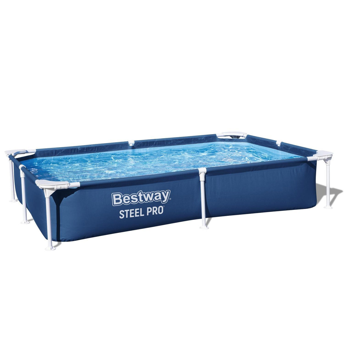 Piscina Bestway Rectangular Steel Pro 2.21MX1.50MX43Cm Azul