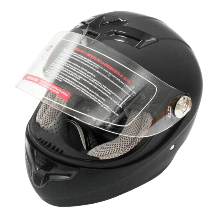 Casco Integral Bx105 Talla M Negro Certificación ECE Bex