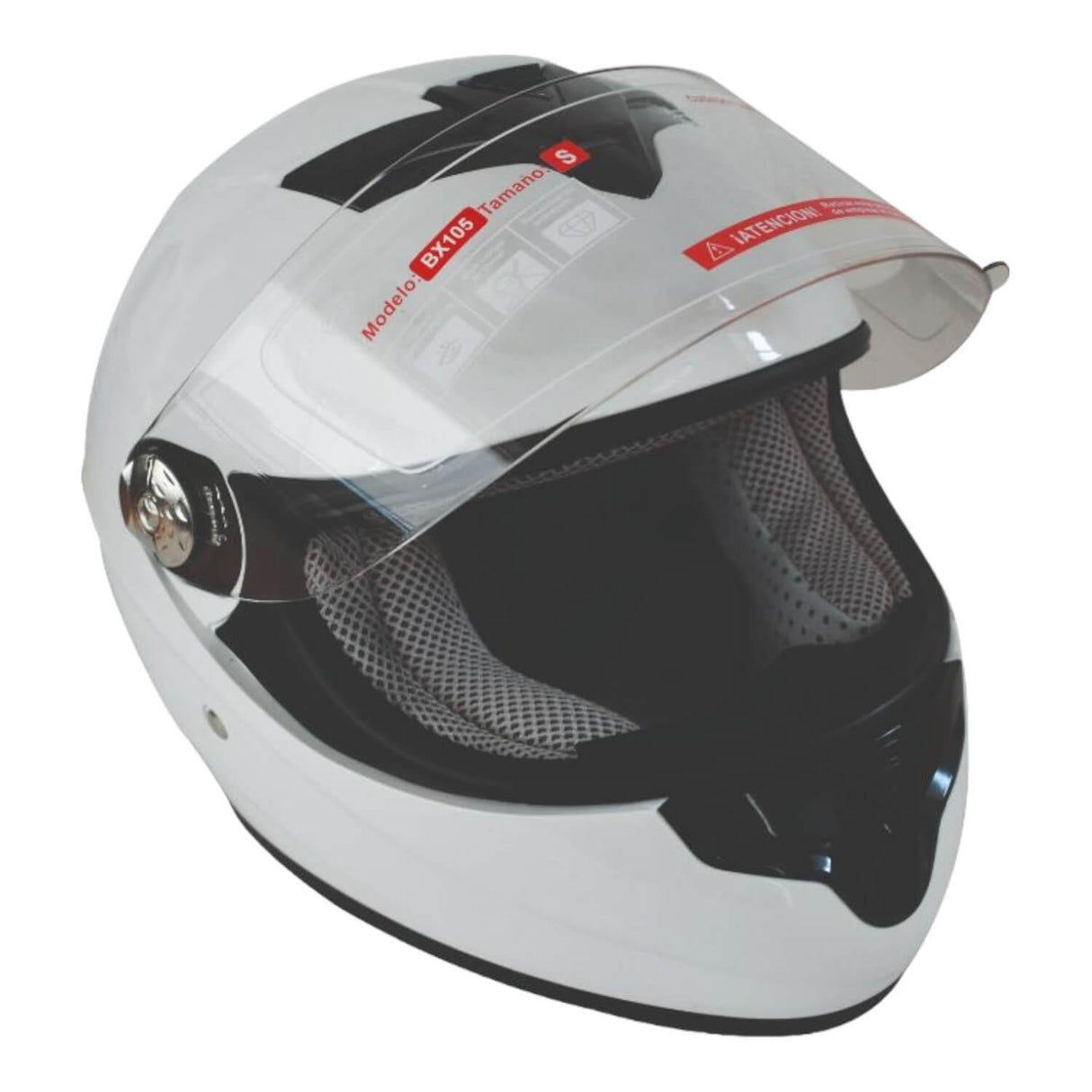 Casco Full Face Bx105 Talla L white Ceritificacion ECE Bex