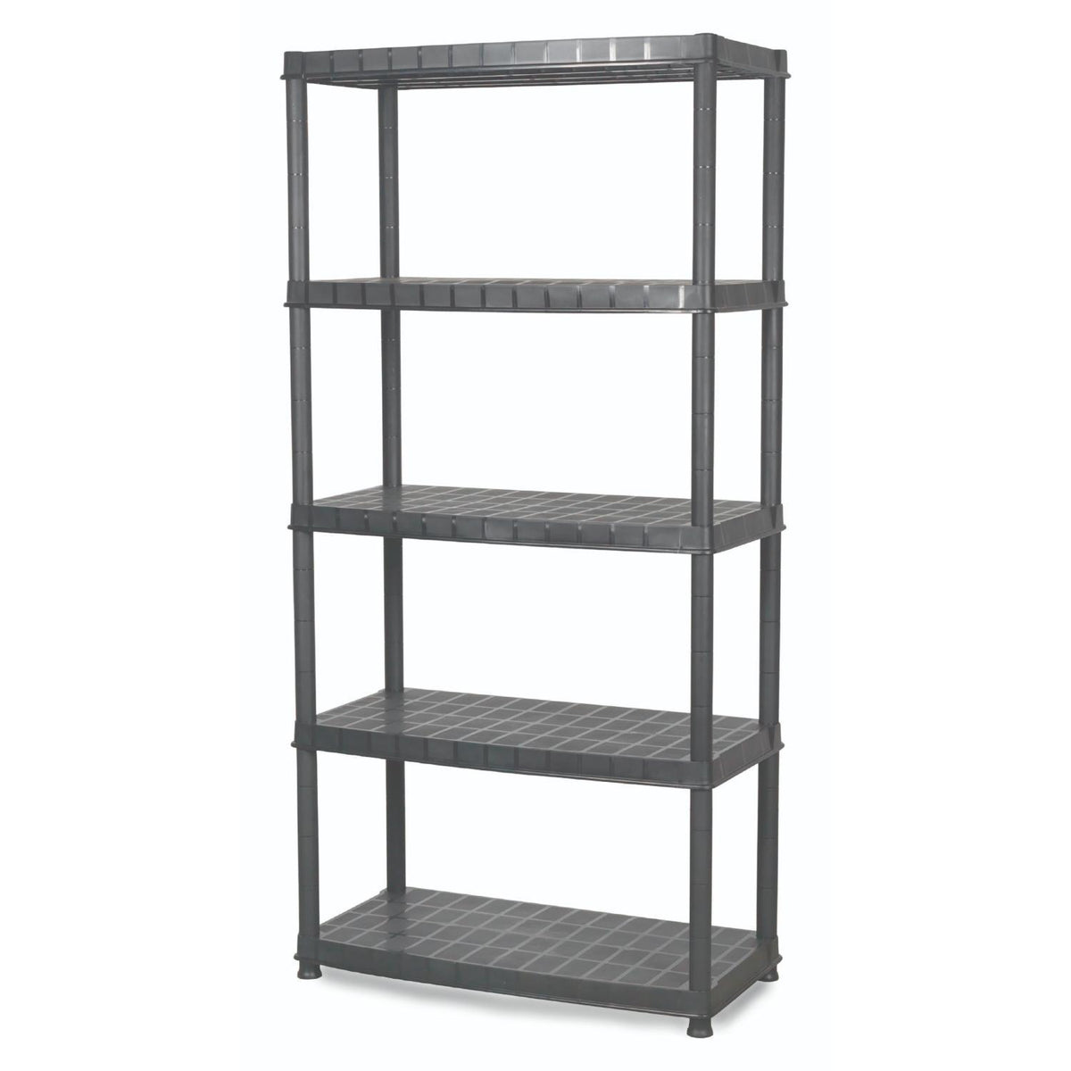 Estante Repisa Rack Plástico 5 niveles 185x45,5x91cm Deluxe