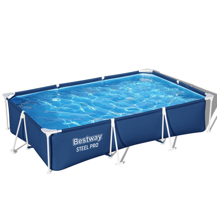 Piscina Bestway Rectangular Steel Pro 3.00MX2.01MX66Cm Azul