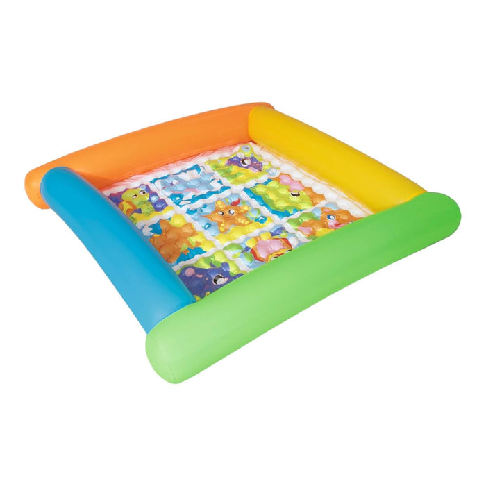 Alfombra Inflable Antigolpe Bebé 132X132X23 Cms Bestway