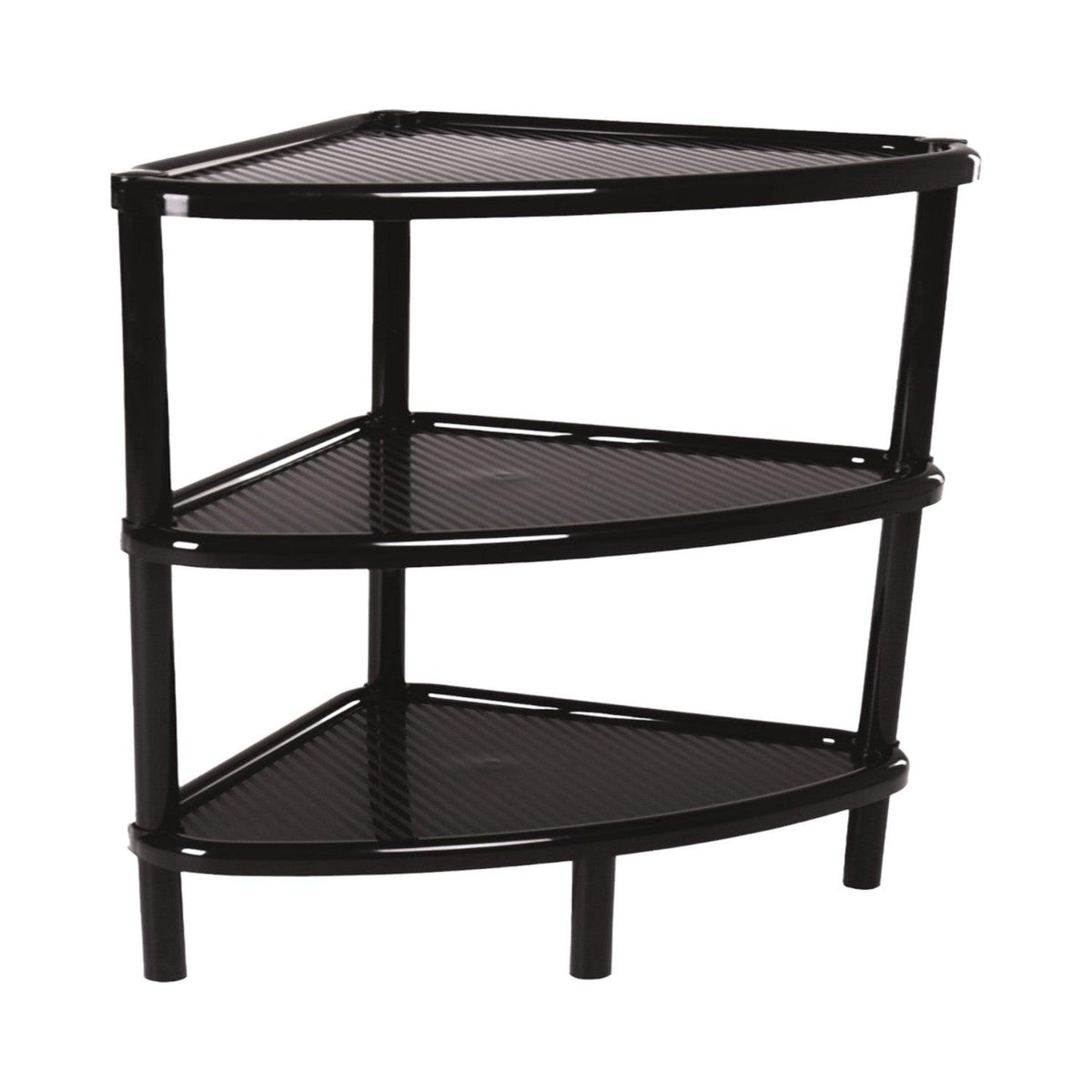 Mesa Plástico Esquinero Multiuso 3 niveles 38x38x77cm