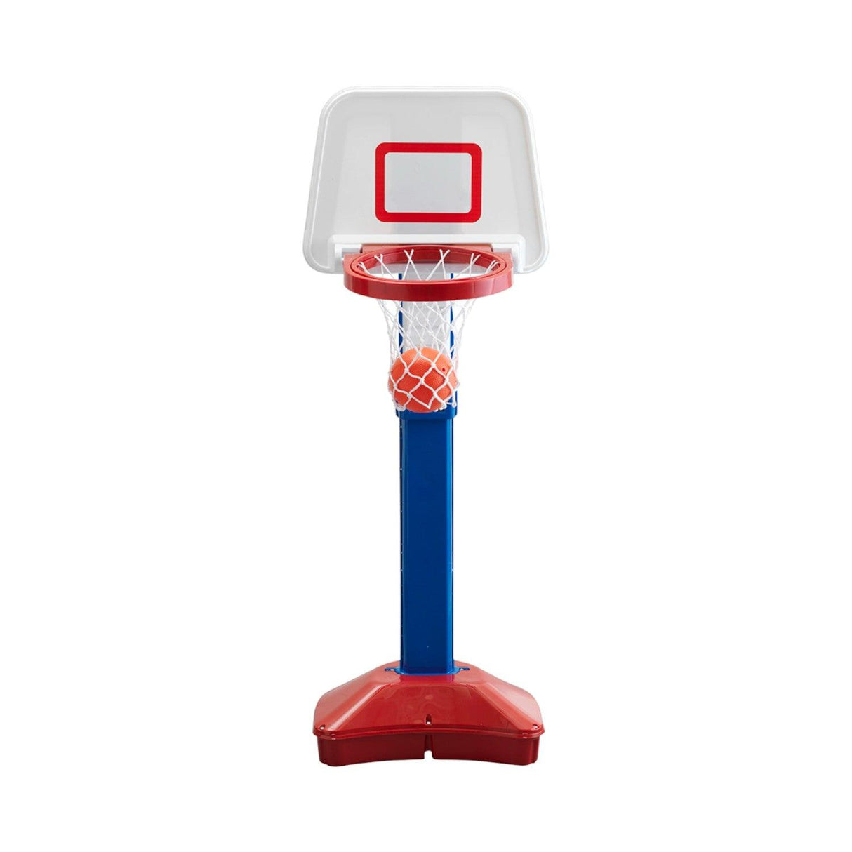 Set Aro Basketball + Pelota Ajustable 1,30m AmericanPlastic