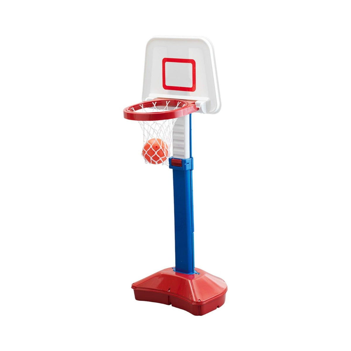 Set Aro Basketball + Pelota Ajustable 1,30m AmericanPlastic