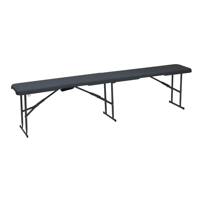 Banca Plegable 43X28X182cm Negra Northwest
