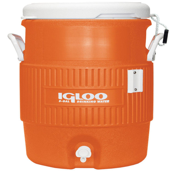 Cooler Termo Con Dispensador Naranjo 5 Galones / 19 Litros