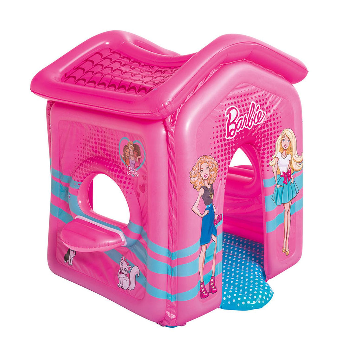 Casa de Juegos Inflable Barbie 142X135X150Cms