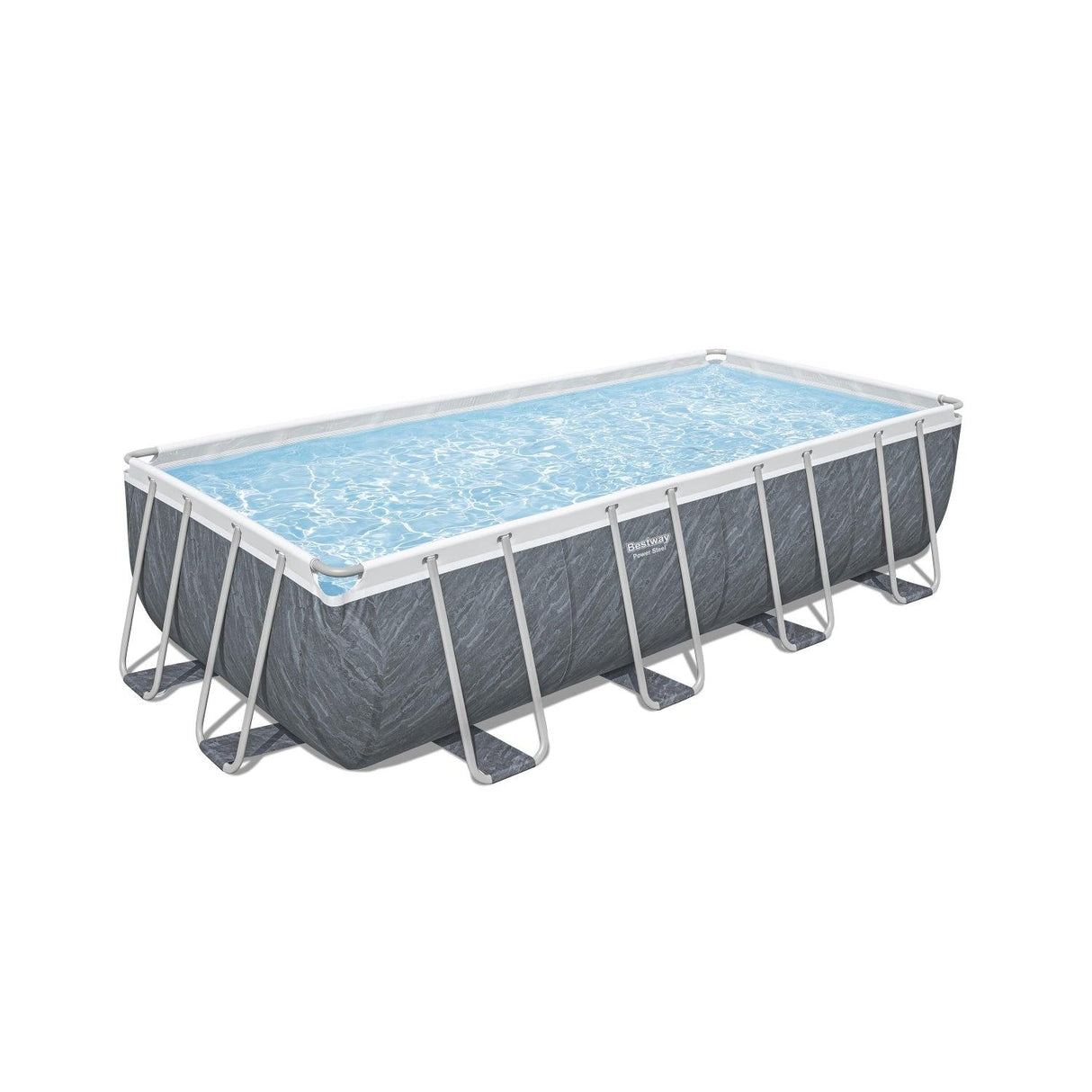 Piscina Bestway Rectangular C/Filtro Gris 5.49MX2.74MX1.22M