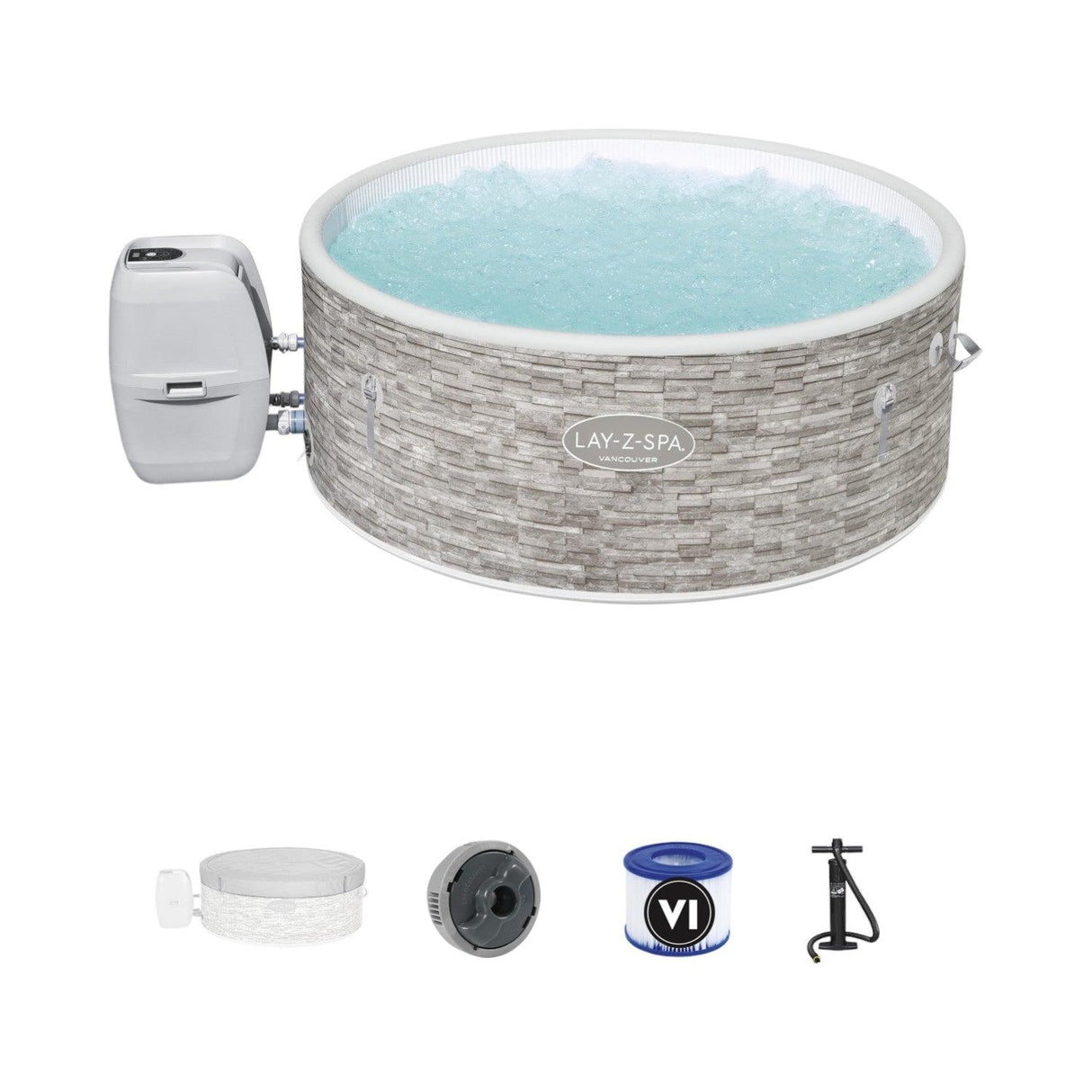 Hot Tub Spa Jacuzzi Inflable Vancouver 5 Personas Bestway