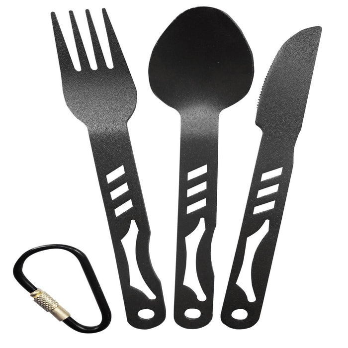 Set Cubiertos De Aluminio 1 Persona National Geographic