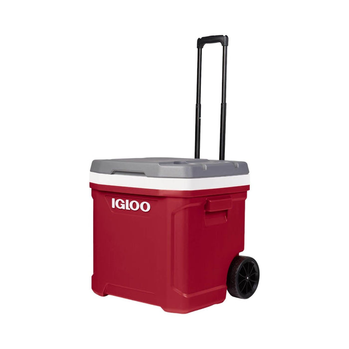 Cooler Nevera Hielera Latitude Ruedas Rojo 57 Litros Igloo