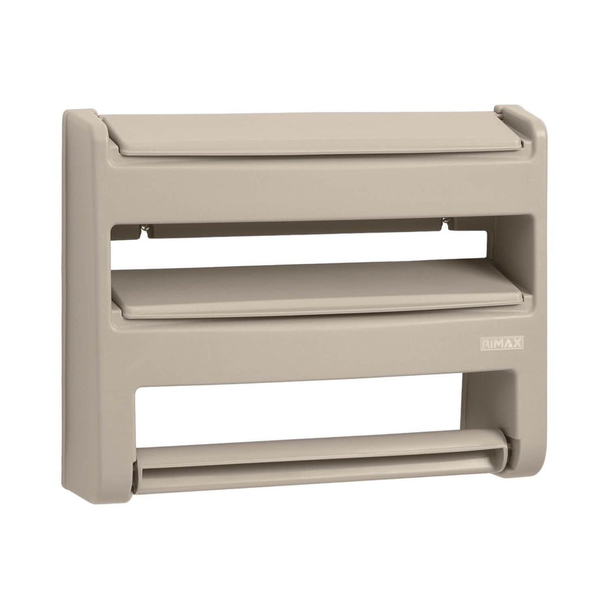 Portarrollos Triple Taupe 36 x 9 x 28 cms Rimax