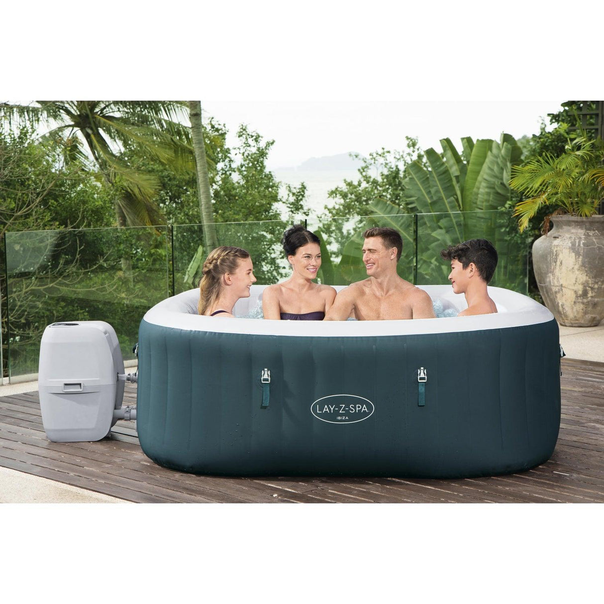 Hot Tub Spa Jacuzzi Inflable Ibiza 6 Personas Bestway