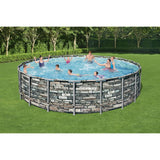 Piscina Bestway Redonda Filtro + Accesorios 6.10X1.32M