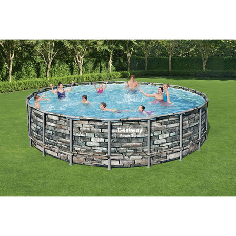 Piscina Bestway Redonda Filtro + Accesorios 6.10X1.32M