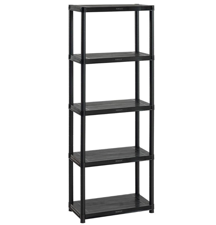 Estante Repisa Rack plastico 5 Niveles 61x30x170cm Rimax