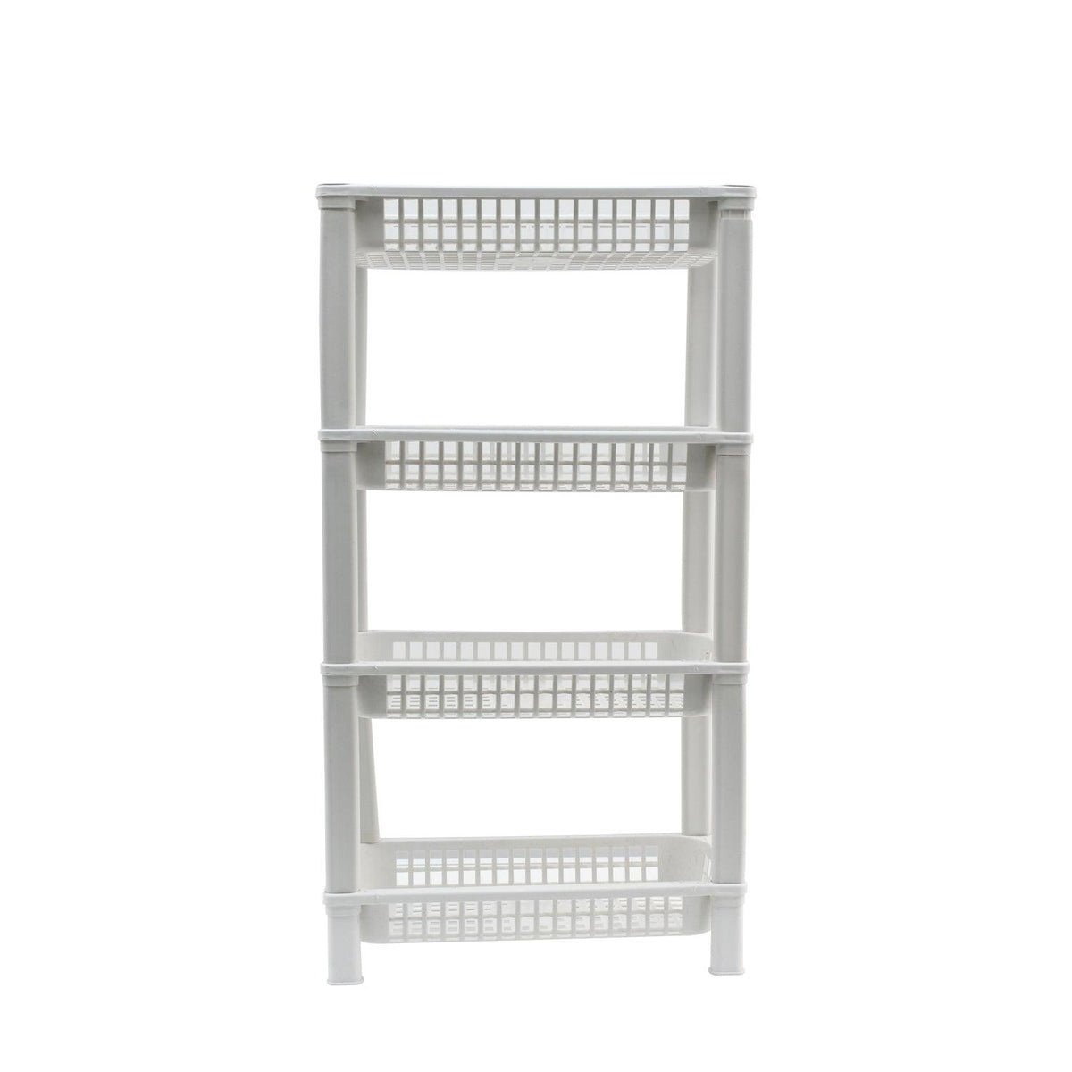 Carro Organizador 4 Niveles Blanco 39x19x73 Cms San Bernardo