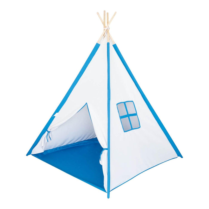 Tienda Carpa Niños Teepe Tipo Azul 120X120X150Cm Gamepower