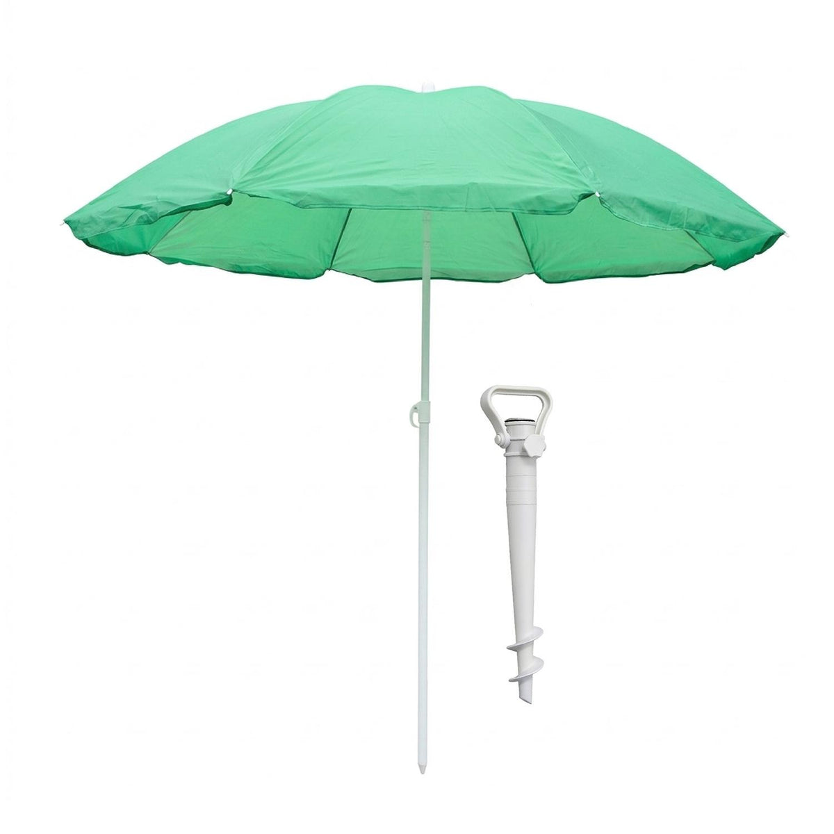 Quitasol Sombrilla Playa Verde 180Cm Sistema Anclaje Outback