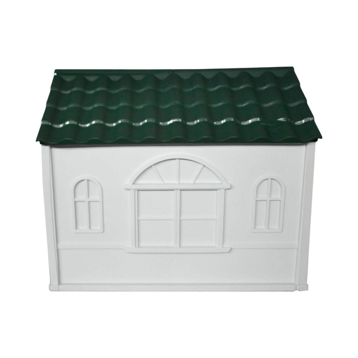 Casa Para Perro Grande Techo Verde 98x84x82cm Cool Pets