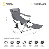 Silla Plegable Con Apoya Pies Colorado National Geographic