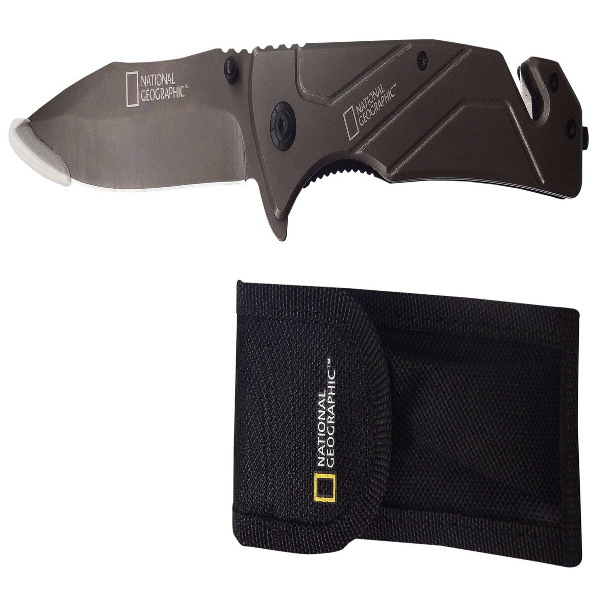 Cuchillo De Rescate Plegable L National Geographic