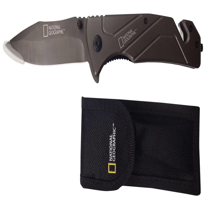 Cuchillo De Rescate Plegable L National Geographic