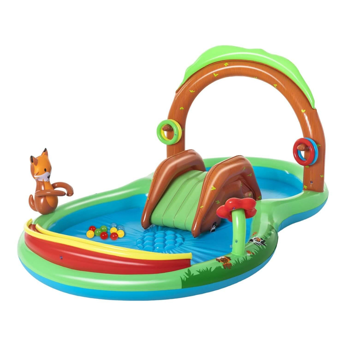 Piscina y juegos inflable Bosque 2.95X1.99X1.30M Bestway
