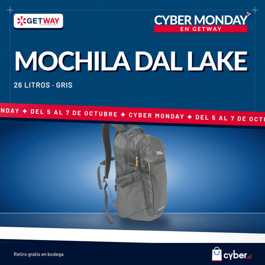 Mochila Dal Lake Negro 26 Litros National Geographic
