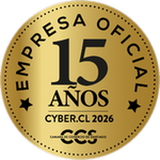 Empresa oficial Cyber.cl 2026 · 15 años · Cámara de Comercio de Santiago