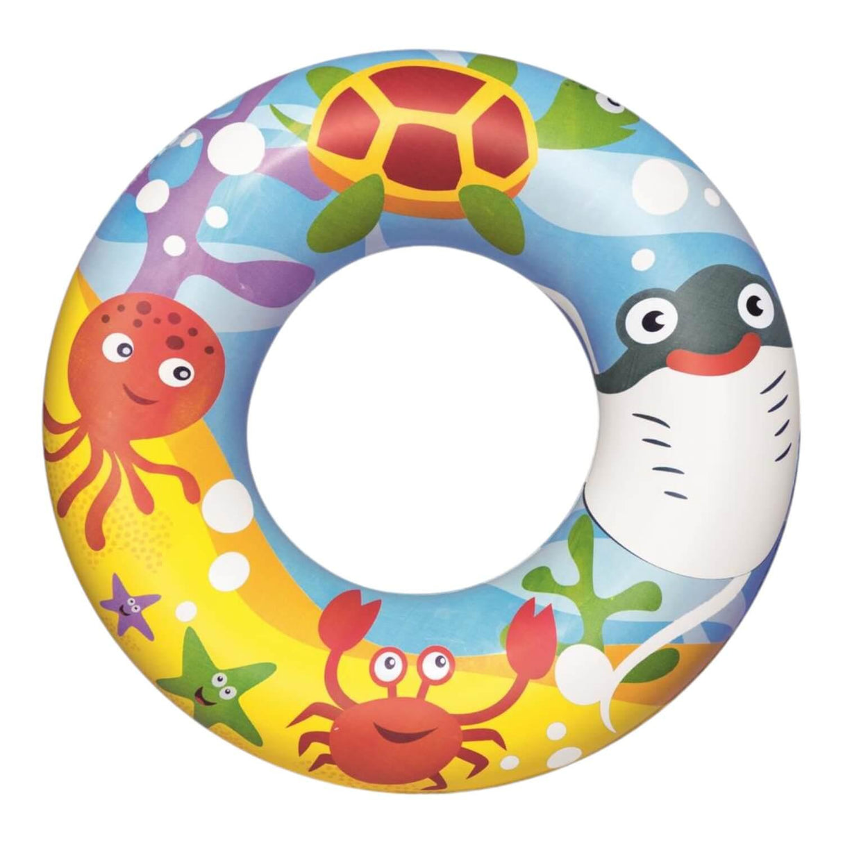 Piscina Inflable Bestway Con Aro Y Pelota Inflable 122X20Cm