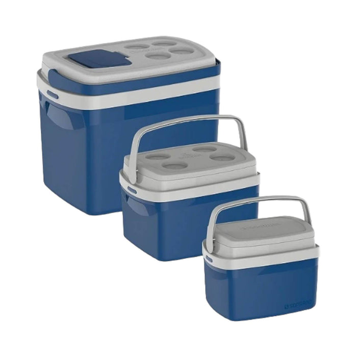 Combo Set Cooler Tropical 32L/12L/5L Con Portavasos Soprano
