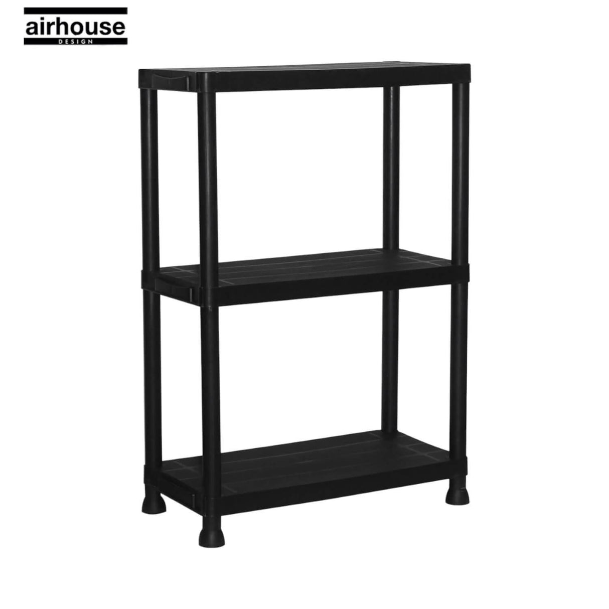 Estante Repisa Rack Plástico 3 Niveles 91x61x31cm Airhouse