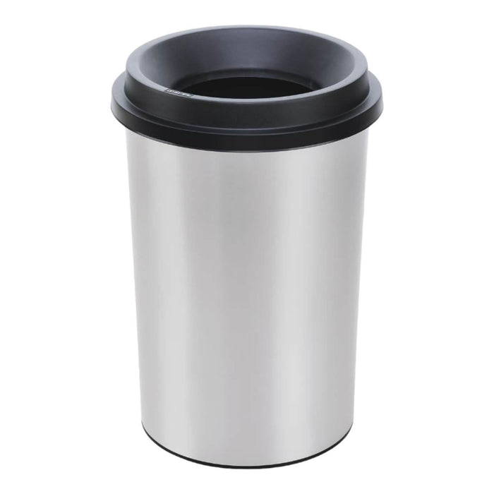 Basurero 25 L Diseño Metal 32.5x47.5 cms Rimax