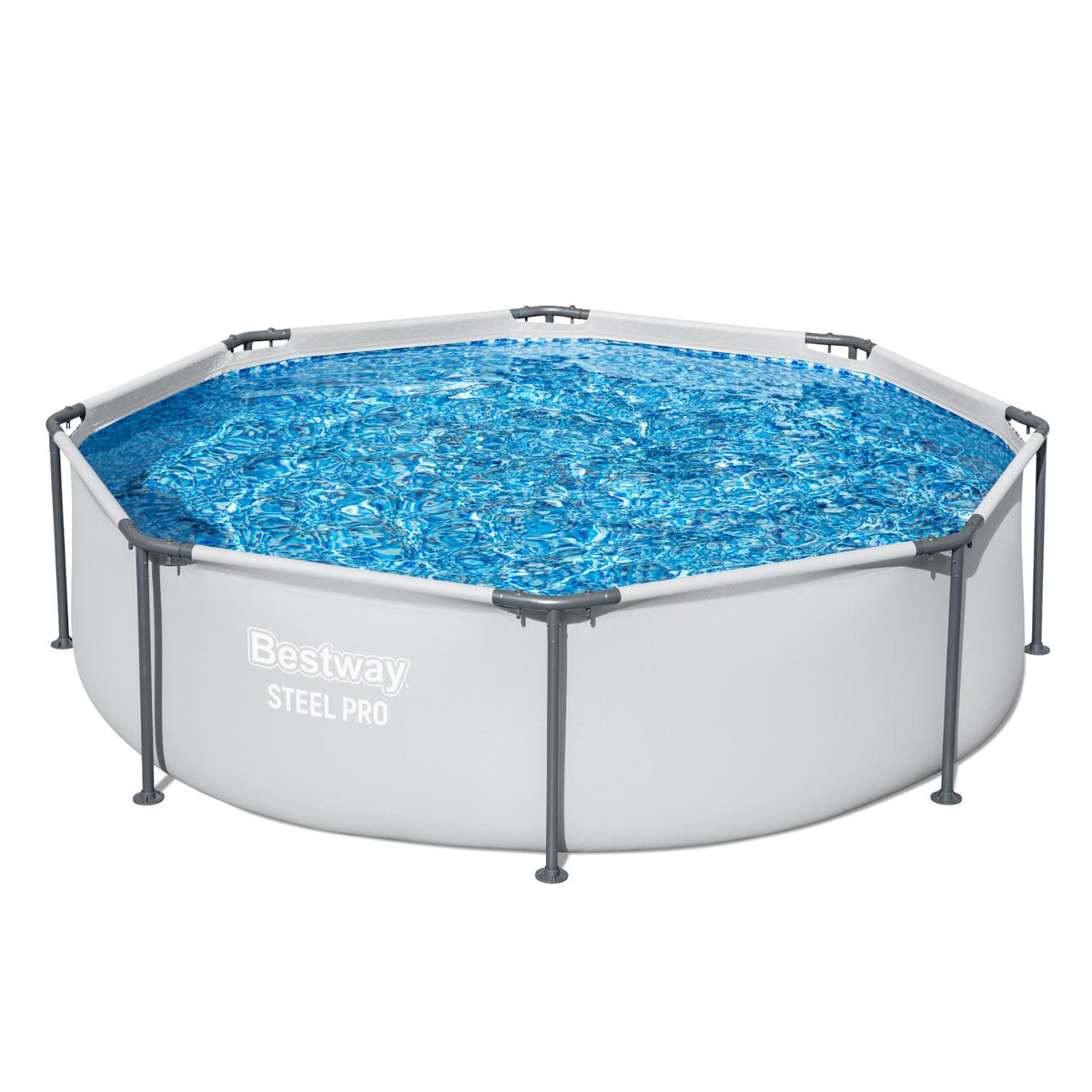 Piscina Estructural Redonda Steel Pro 2.44m x 61cm Bestway