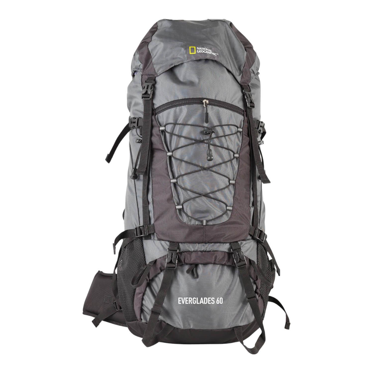 Mochila Camping Everglades 60Litros Gris National Geographic